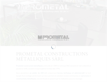 Tablet Screenshot of pro-metal.ch